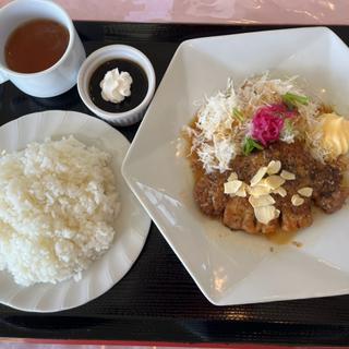 豚テキ　セット