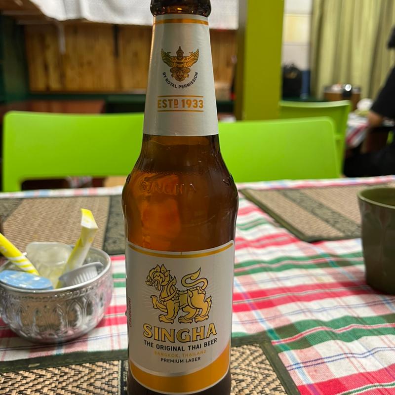 シンハービール(タイ料理 クゥンクワン)