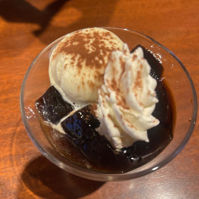 コーヒーゼリー(徳樹庵 鶴ヶ島店)