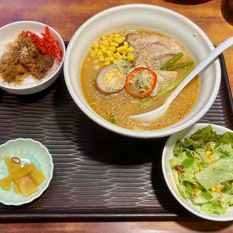 Bセット(麺・摩天楼)