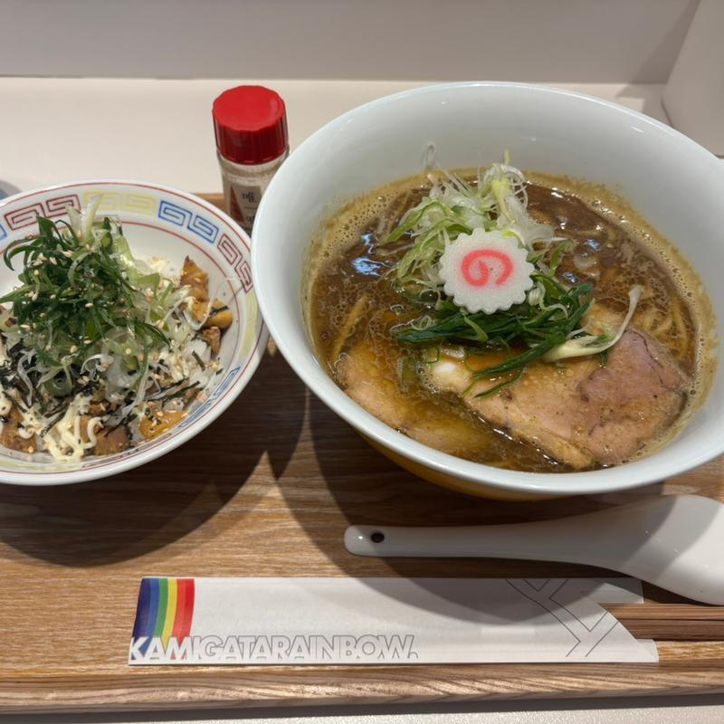 カレーらぁめん&チャーマヨ丼(上方レインボー)