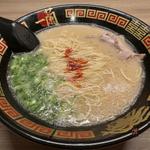 天然とんこつラーメン(一蘭 水戸店)