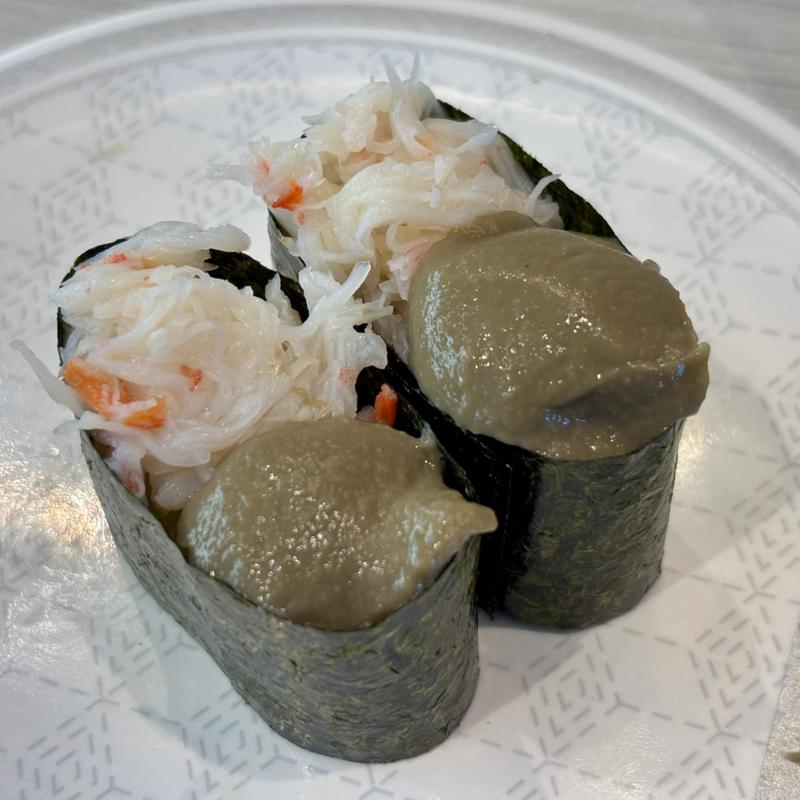 かにみそ軍艦(はま寿司 八尾東久宝寺店)