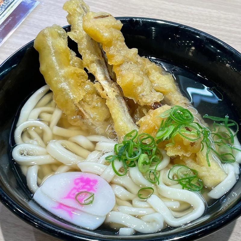 ごぼう天うどん(資さんうどん 両国店)