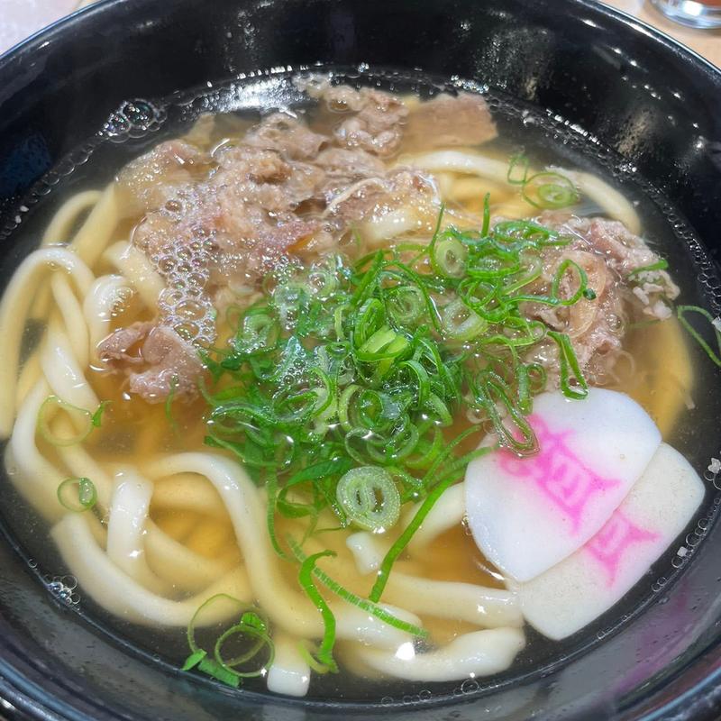 肉うどん(資さんうどん 両国店)