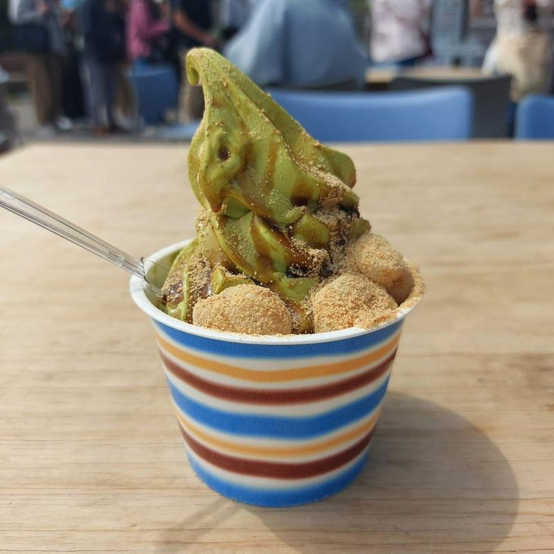 抹茶信玄そふと(桜織のりとるきっちん （サオリノリトルキッチン【旧店名】道の駅「富士吉田」ソフトクリーム）)