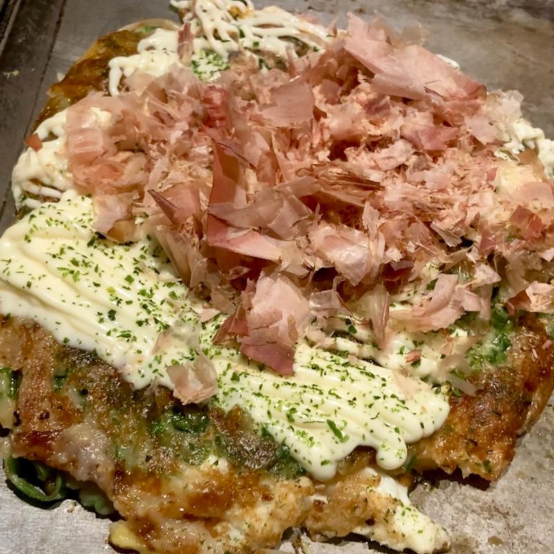 ネギ焼きイカ玉(ぬくぬく屋)