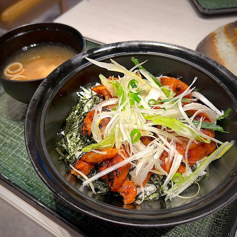焼き鳥丼(らら亭 定禅寺通店)