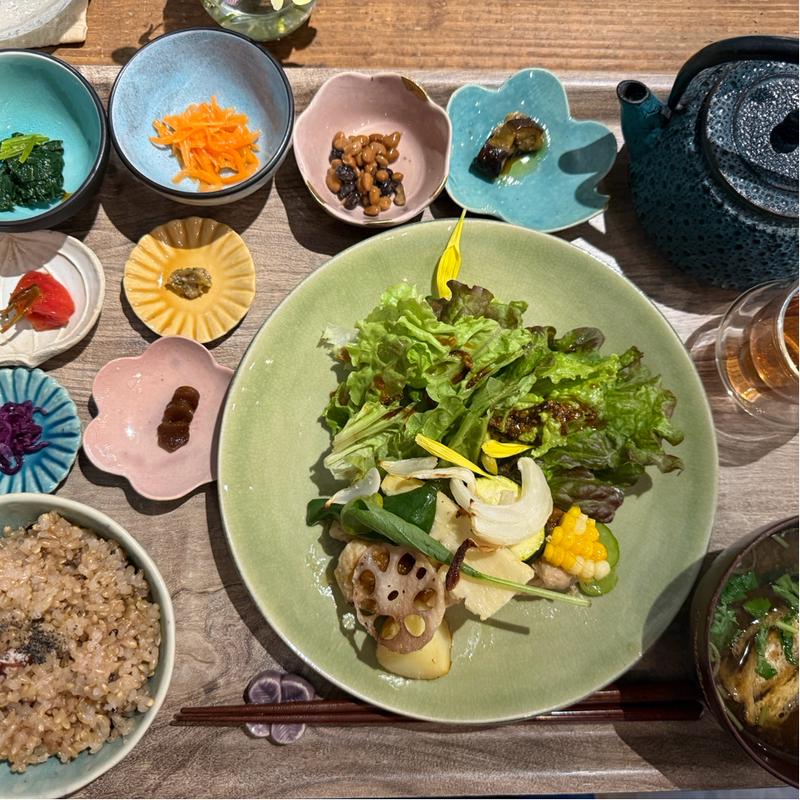 オーガニックチキンランチ(Seasonal Organic Natural くれは食堂)