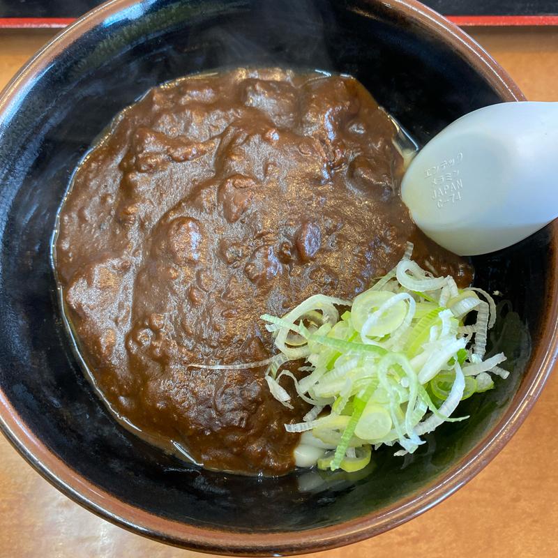カレーうどん(ヤハタ すしべん 桂店)