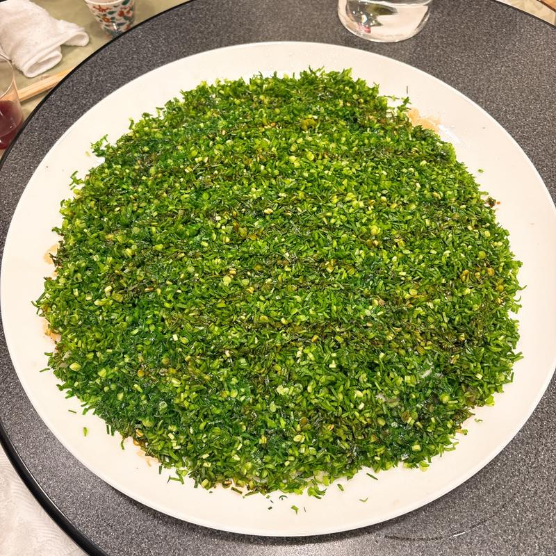 #ニラうどん(敦煌 （トンコウ）)