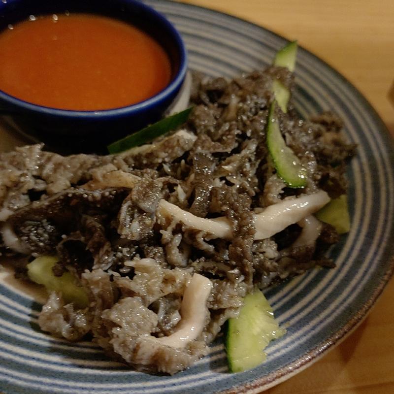 センマイ刺し(焼肉ホルモン ちゅらロース 亀有店)