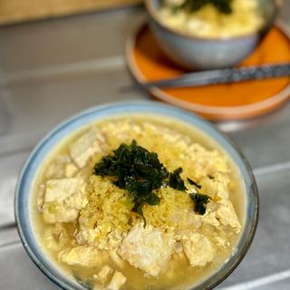 豆腐卵とじうどん(ベルクス 東墨田店)