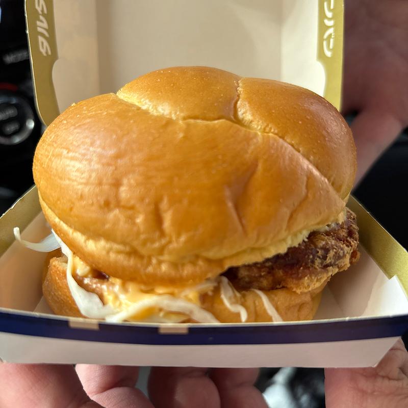 チキンタツタバーガー(マクドナルド 五泉店 )