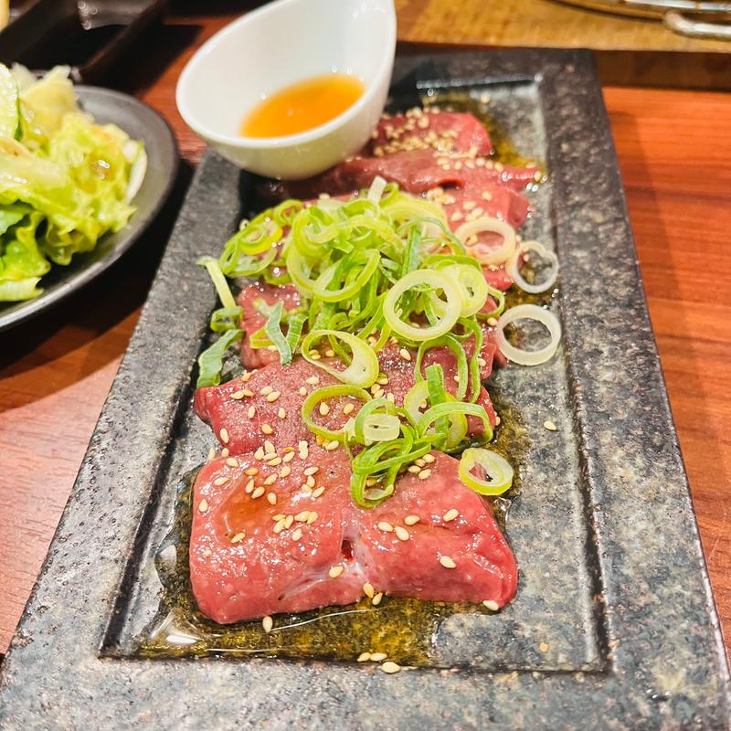 炙りレバー(神戸ビーフ焼肉 お加虎三宮店)