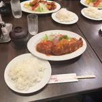 コンビセット（ハンバーグとチキンカツ）