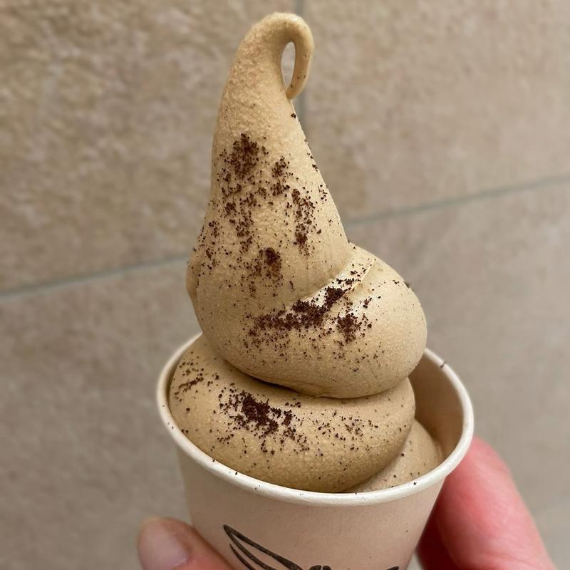 エスプレッソソフトクリーム(オニヤンマ コーヒー&ビア)