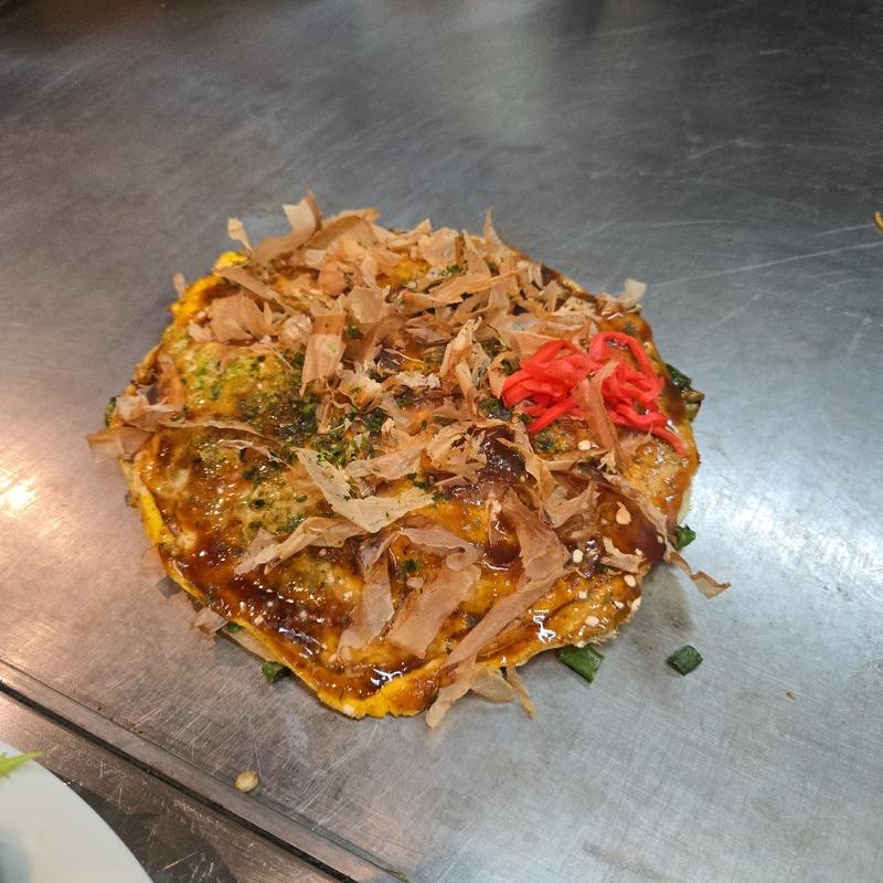 ねぎ焼き(鉄板屋大豆酒処小豆)