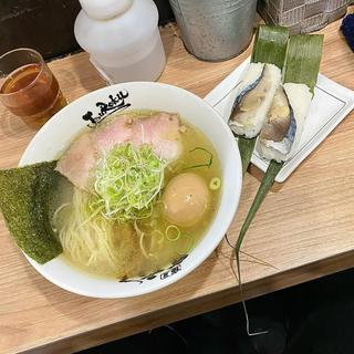 塩ラーメン 早寿司×2(麺屋丈六 キーノ和歌山店)