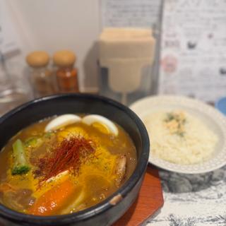 野菜とチキン