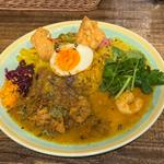 2種あいがけ(カレーショップ初恋)