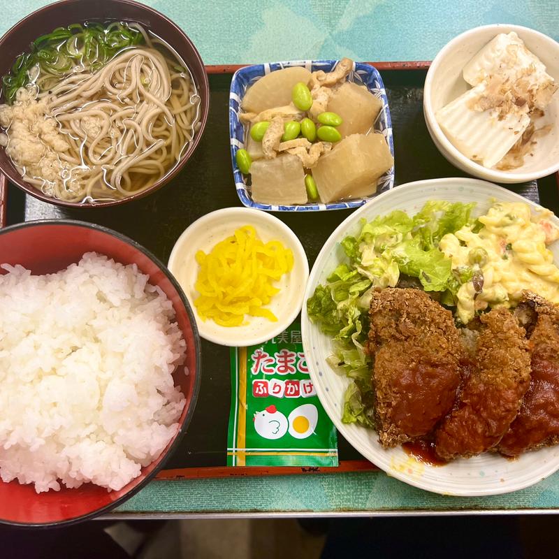 日替わり(生そば 常盤)