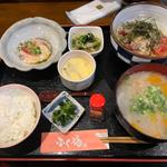 野菜たっぷりだご汁膳(ふく福)