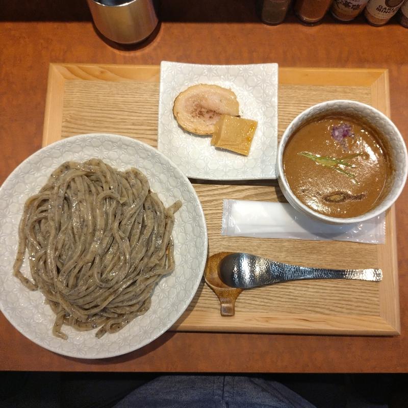 御影つけめん中(手打式特級多加水 御影麺 鏑矢)