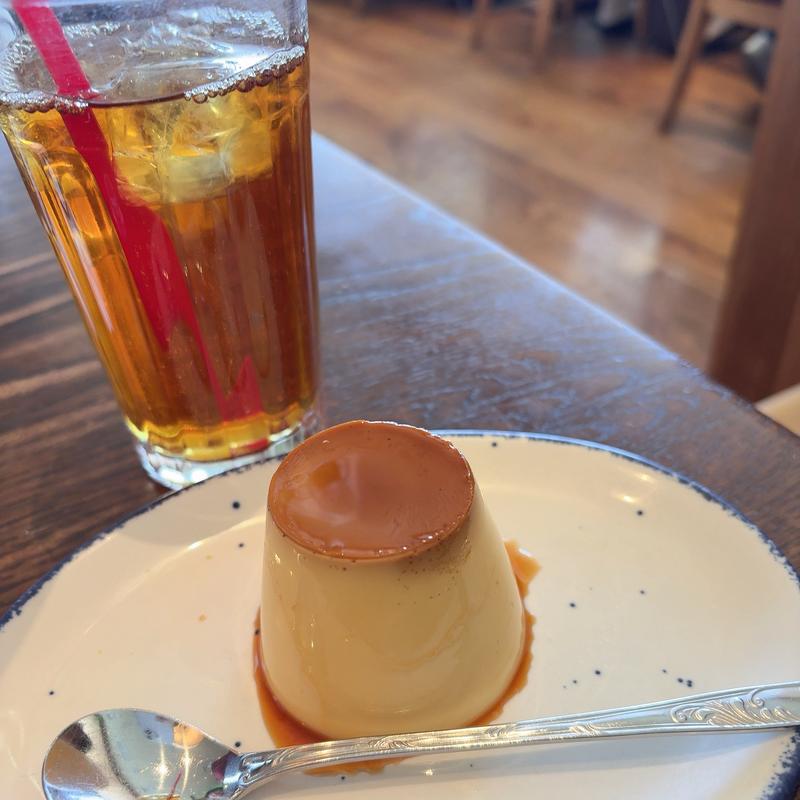 百年プリン(グリルキャピタル 東洋亭 あべのハルカス店)