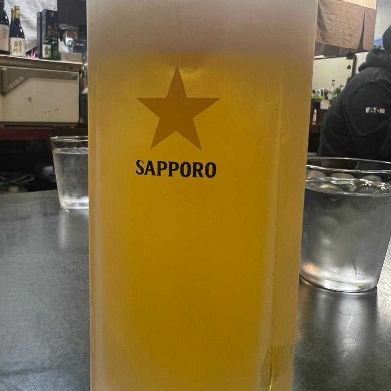 生ビール(とんかつ 天ぷら 山之内(やまのうち))