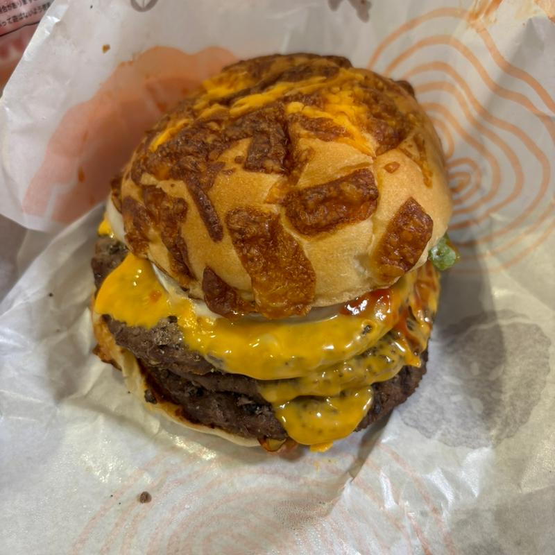 トリプルチーズアグリーバーガー(バーガーキング イオンモール太田店)