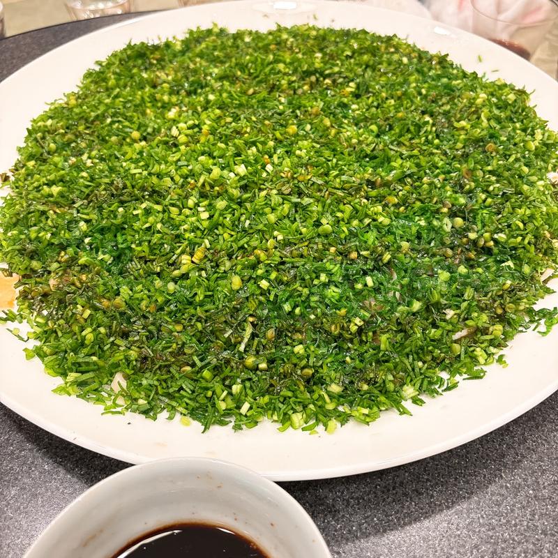 ニラうどん(敦煌 （トンコウ）)