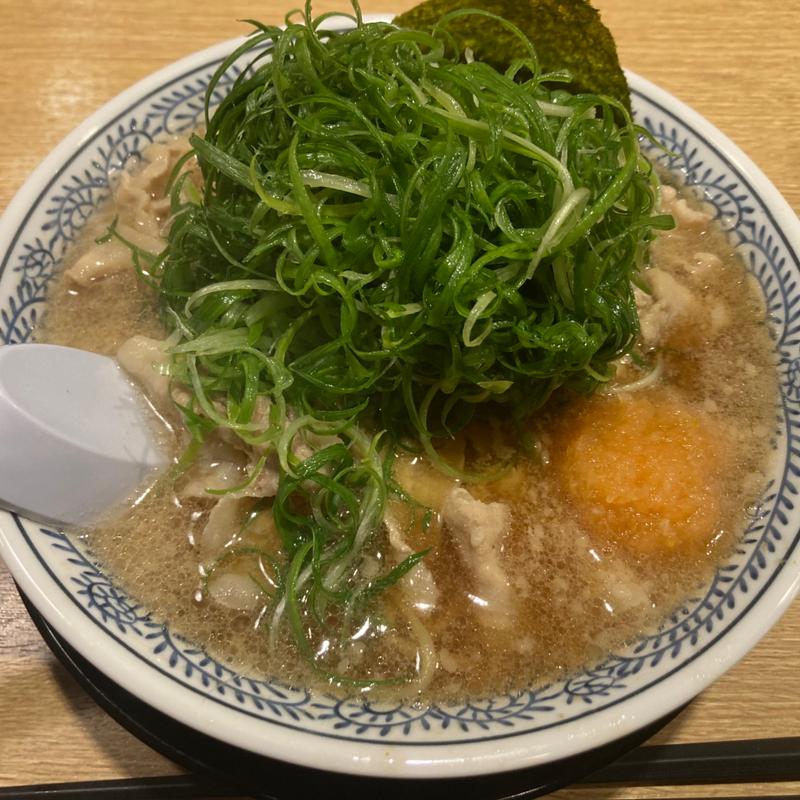 ねぎ肉そば(丸源ラーメン 掛尾店  )