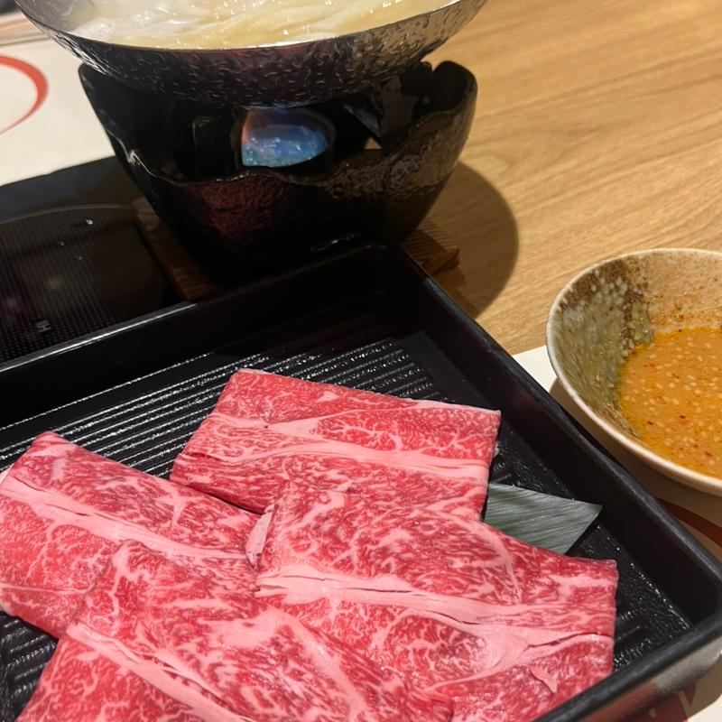 黒毛和牛 しゃぶしゃぶ(ことひら温泉 御宿 敷島館)