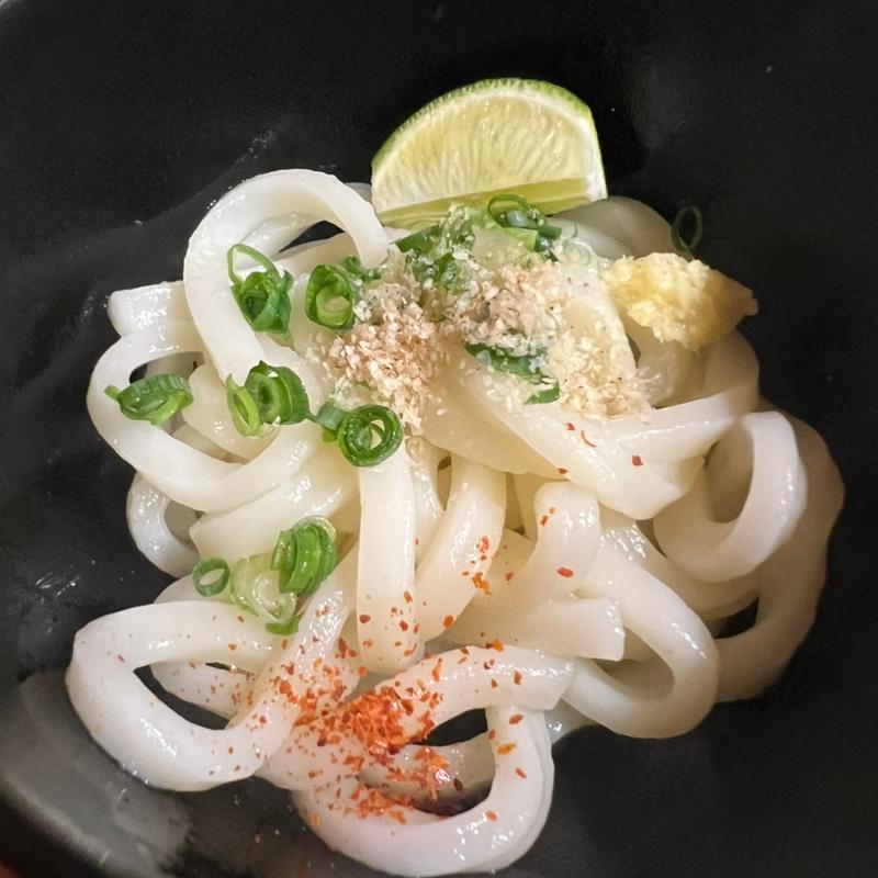 醤油うどん(ことひら温泉 御宿 敷島館)