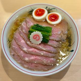 チャーシュー麺(白だし)