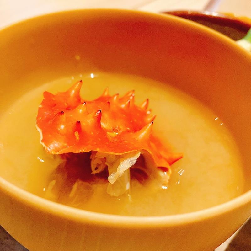 カニ汁（朝食バイキング）(京王プレリアホテル札幌)