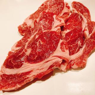 生ラム肩ロース(ジンギスカン 羊々亭 札幌本店)