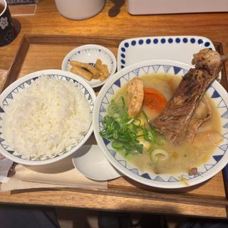 炙りスペアリブ豚汁定食