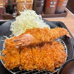 ロースカツ&エビフライ