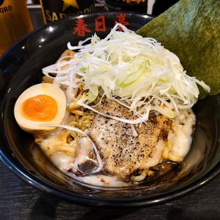 とん黒油そば(油そば春日亭 柏店)