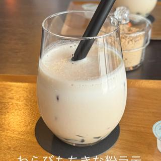 わらびもちきな粉ラテ(吉祥菓寮 祇園本店)