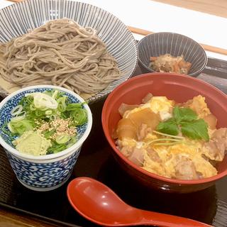親子丼セット(十割蕎麦専門店 10そば 本町店（SOBA TEMPURA))