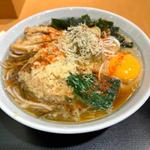 かのやそば 生卵