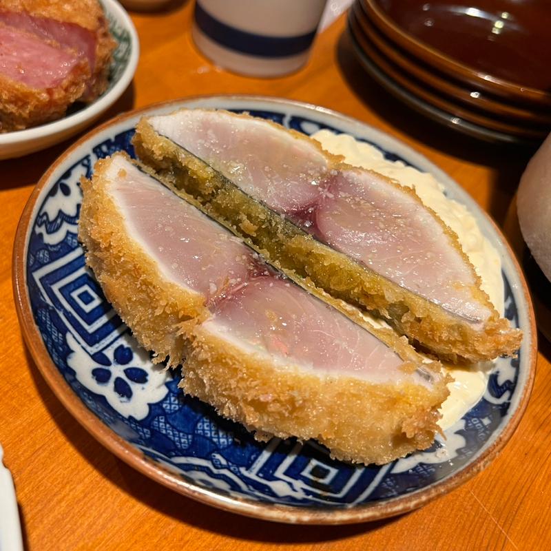 鰆のレアフライ(立呑 富士屋本店)