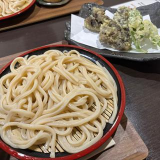 舞茸天もりうどん(田舎うどん くう華)