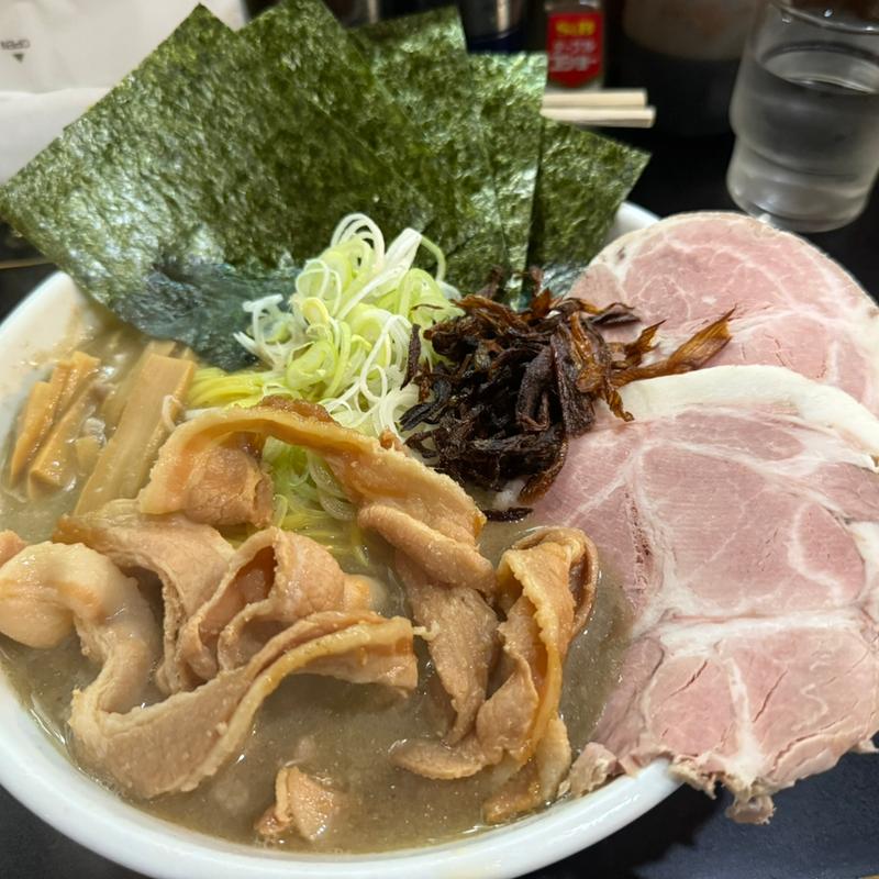 純正100大盛り、つけ玉(一条流がんこ総本家分家荒木町)