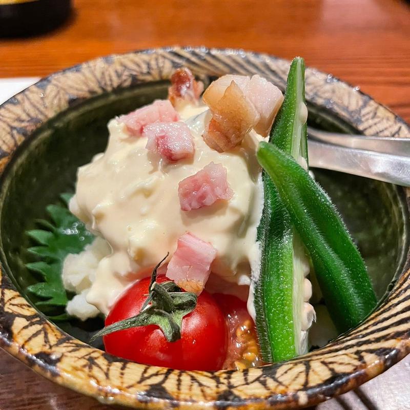 ポテトサラダ(やきとり 稲田)