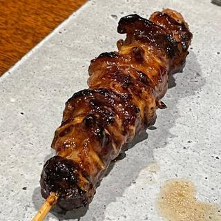 朝びき鶏 鳥皮