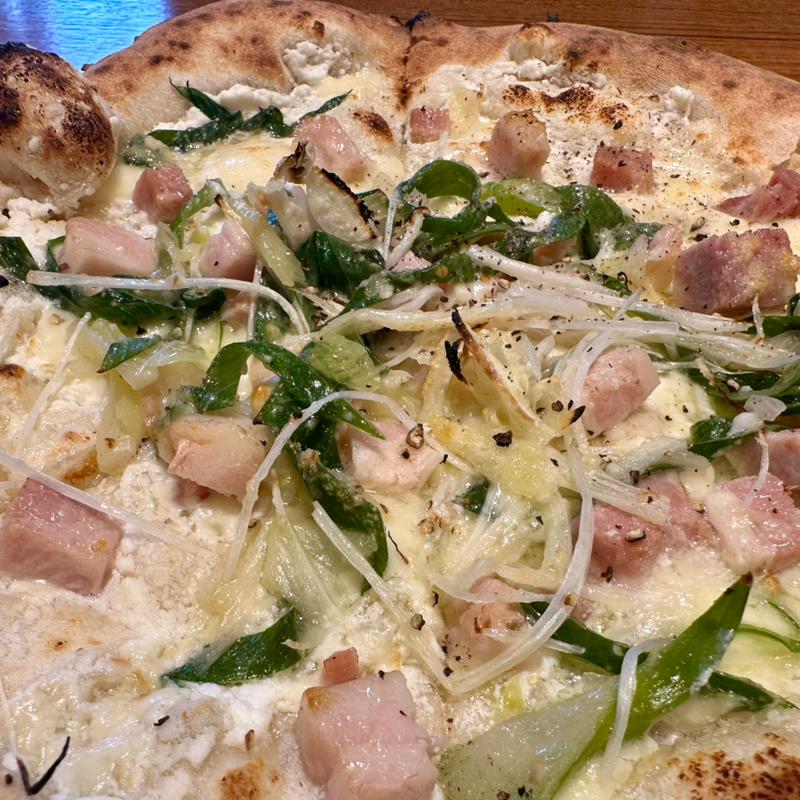 深谷ネギとパンチェッタ(LA FIGLIA DEL PRESIDENTEふかや花園プレミアム・アウトレット店)